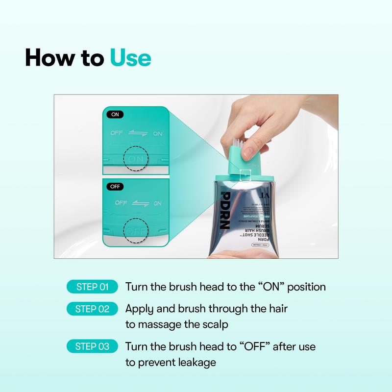Harman Labs™ PDRN Reedle Shot Hair Brush Serum